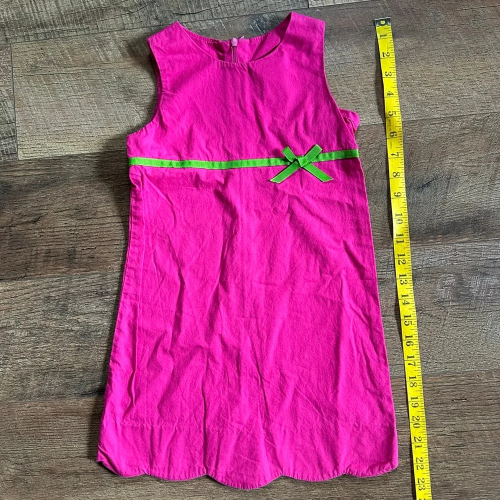 Girls Cottontail Originals Pink & Green Casual Dress Size 4
